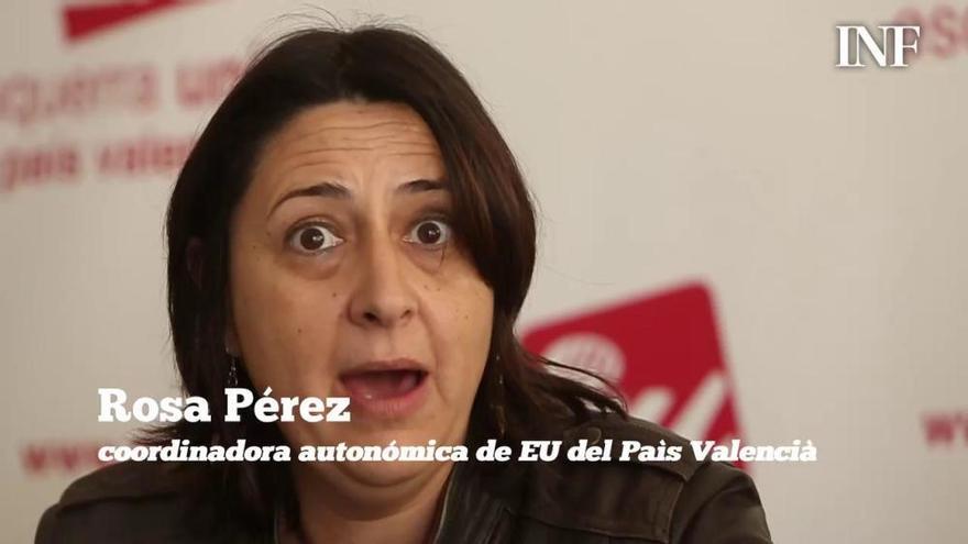 Rosa Pérez, coordinadora de EU apuesta por limar asperezas con Pavón para afrontar las elecciones