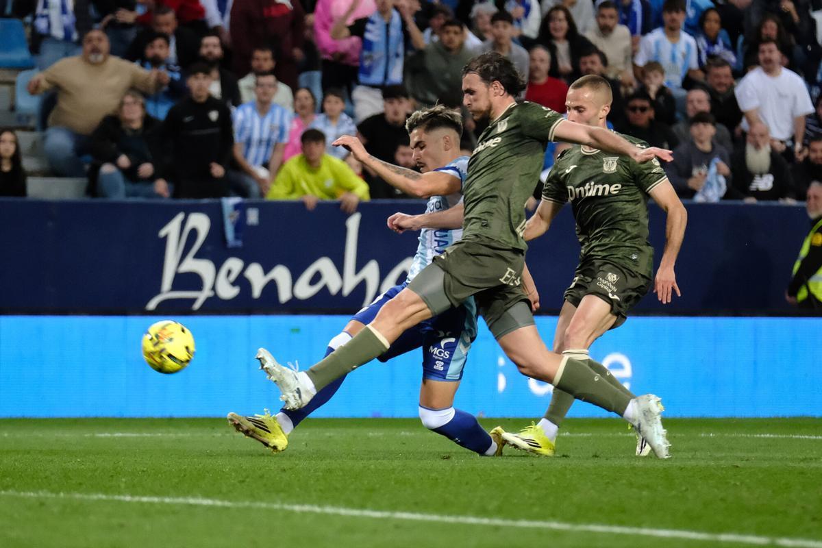 Málaga CF - CD Leganés, en imágenes