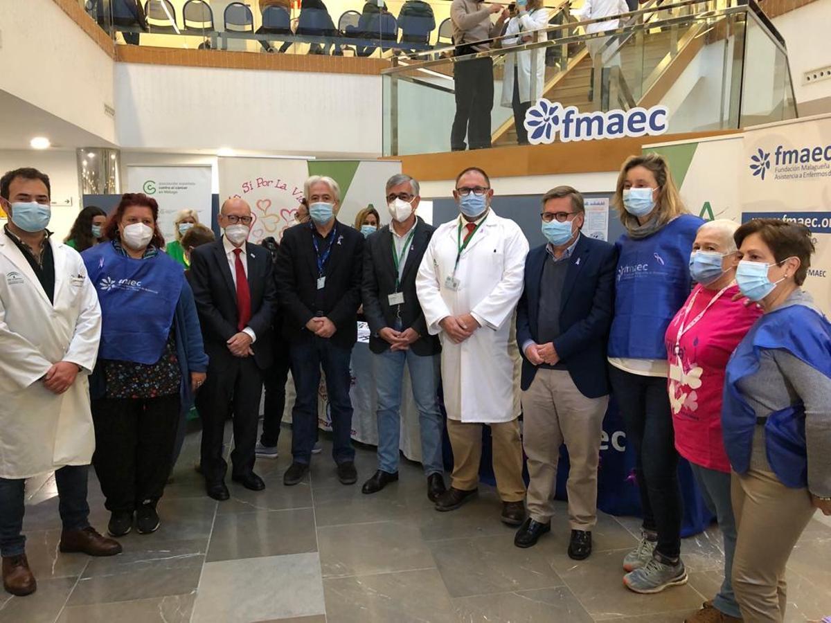 Acto en el Hospital Clínico para celebrar el Día Mundial de Lucha contra el Cáncer