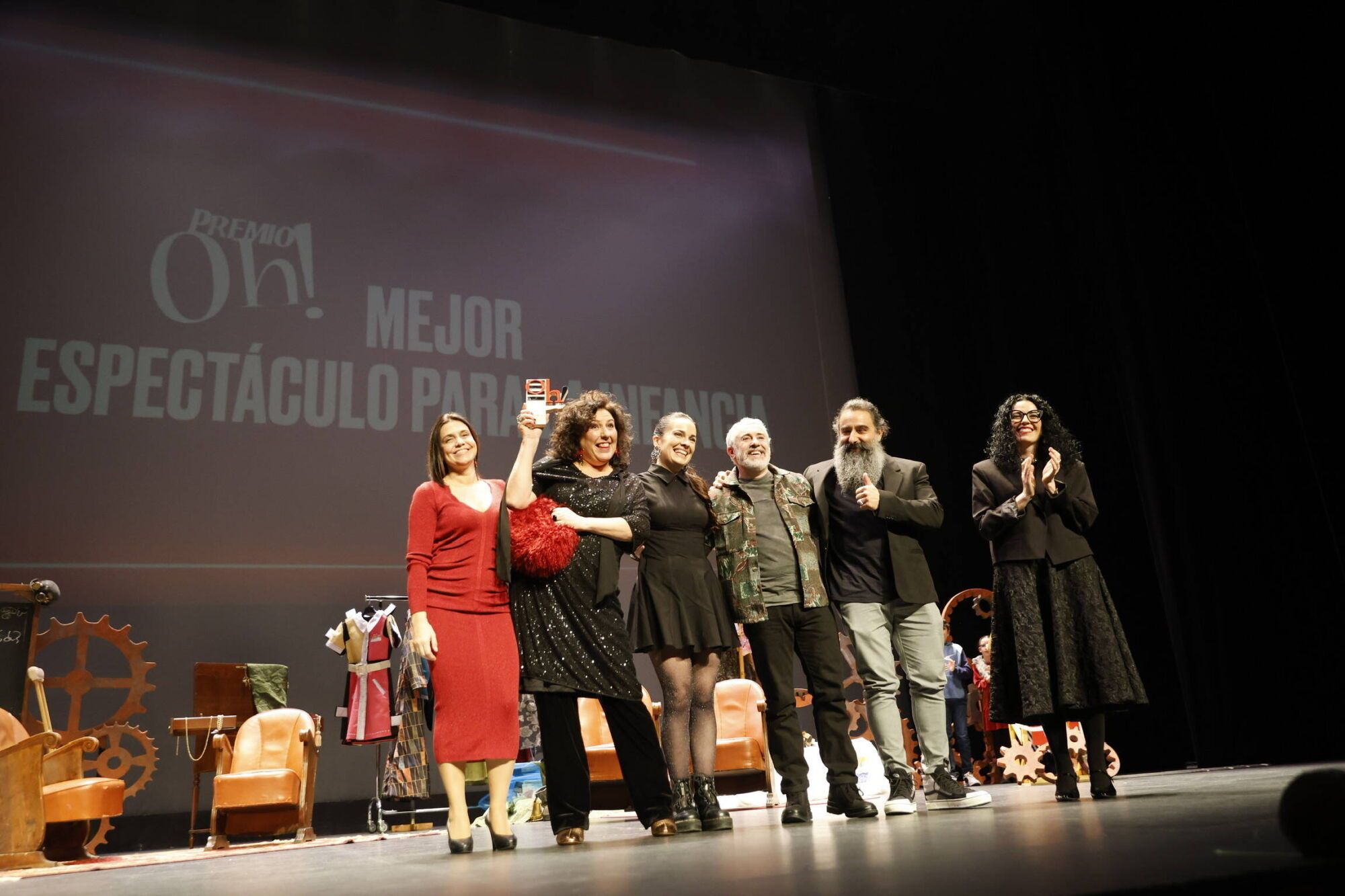 EN IMÁGENES: La entrega de los premios "Oh!" del teatro asturiano