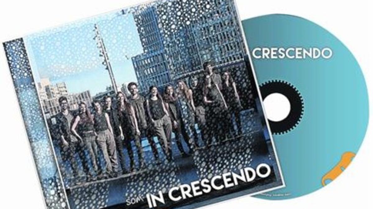 La portada del disco 'Som In Crescendo', primer trabajo de las 13 voces del grupo coral.