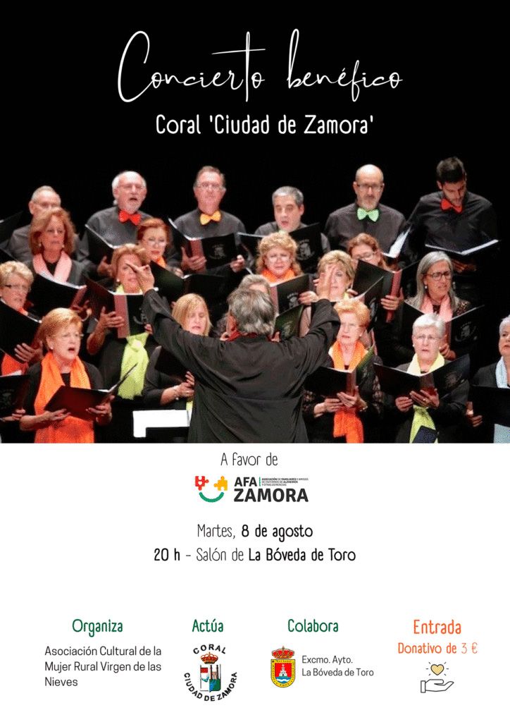 Concierto benéfico Coral &quot;Ciudad de Zamora&quot;