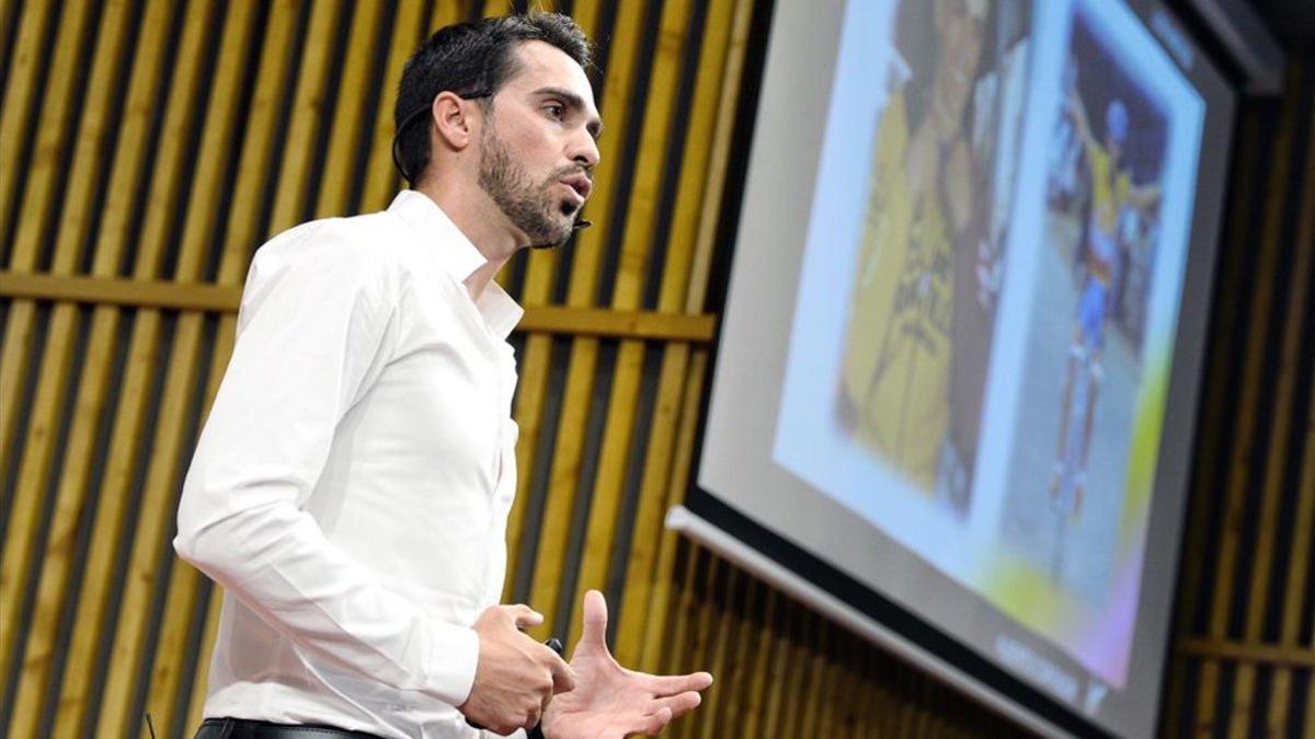 Contador durante una conferencia