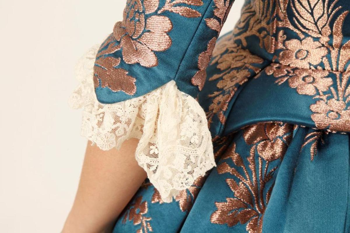 Los detalles de la indumentaria