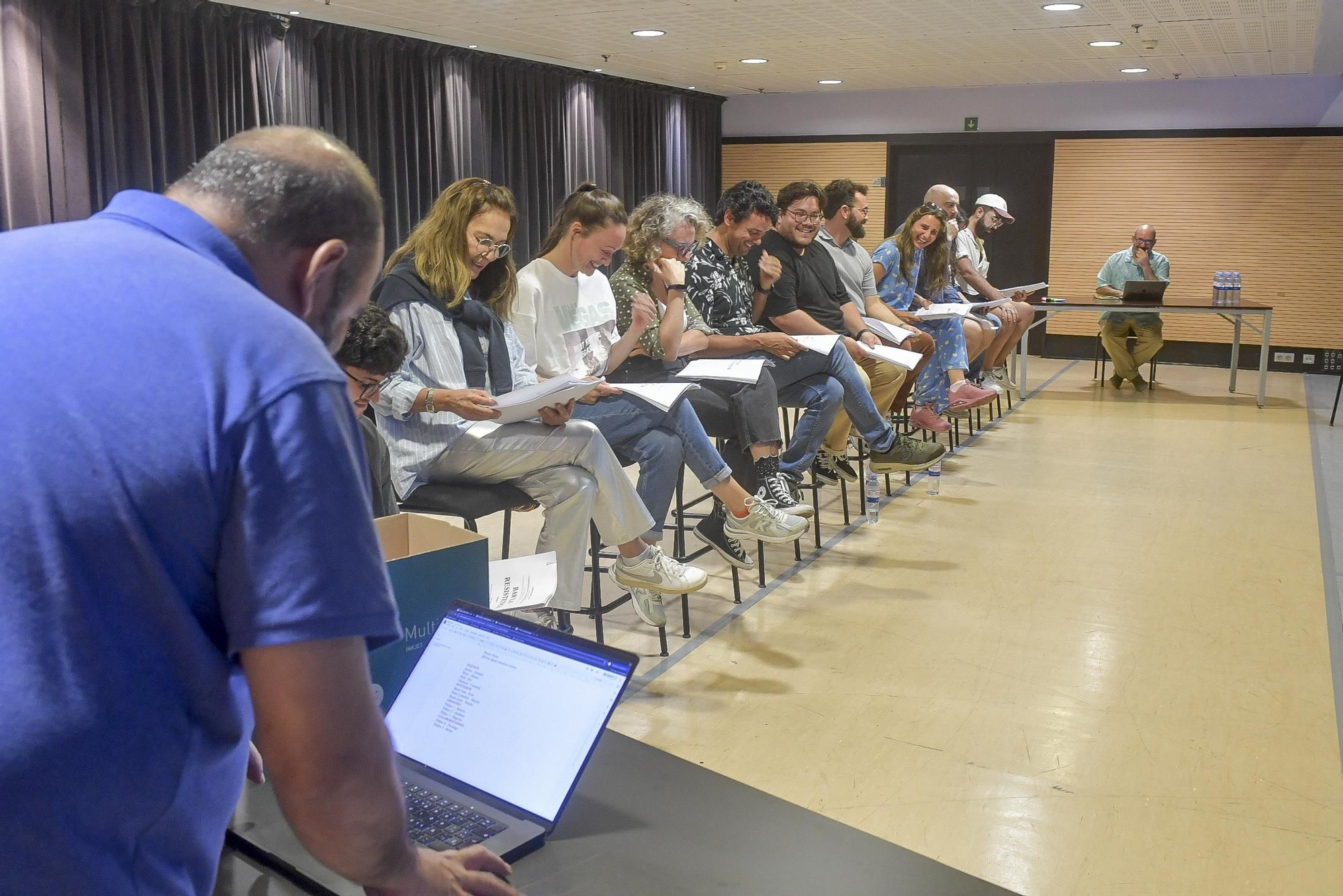 El Teatro Pérez Galdós acoge la lectura de la obra 'Bar La Resistencia'