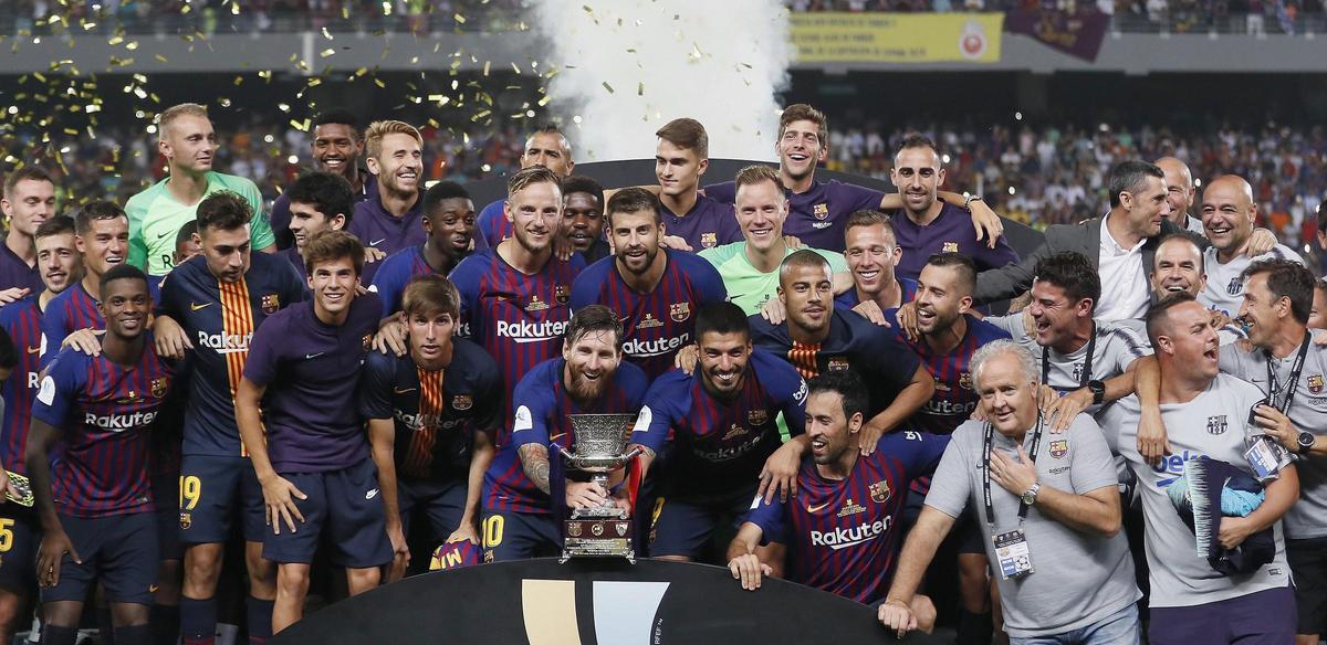 El Barça se proclama campéon de la Supercopa de España 2018