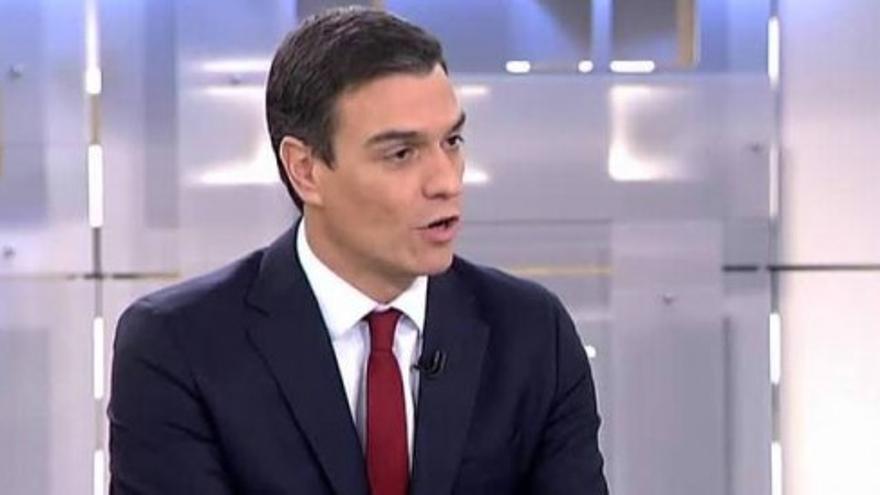 Sánchez, en contra de la 'gran coalición': "Ambos proyectos somos radicalmente distintos"