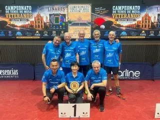 Linares corona al CTT Pep Palés - Vall Parc en el Campeonato de España de Veteranos