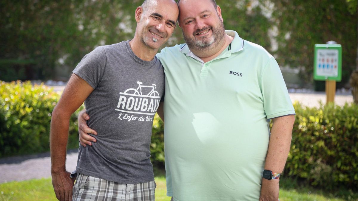 José e Isaac, 20 años después de su boda.