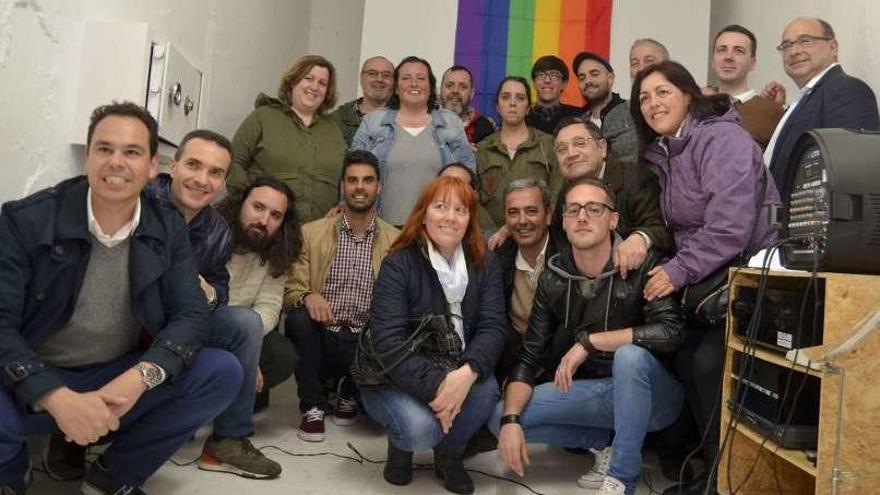 Juan Domínguez recibe el premio Marcela y Elisa del Colectivo ALAS