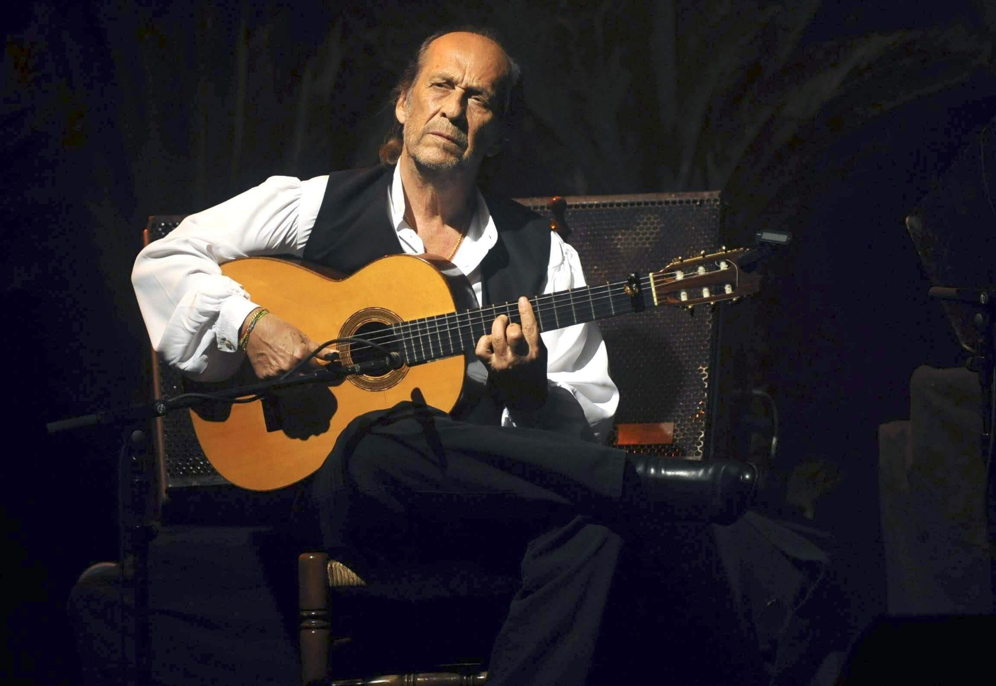 El guitarrista Paco de Lucía.