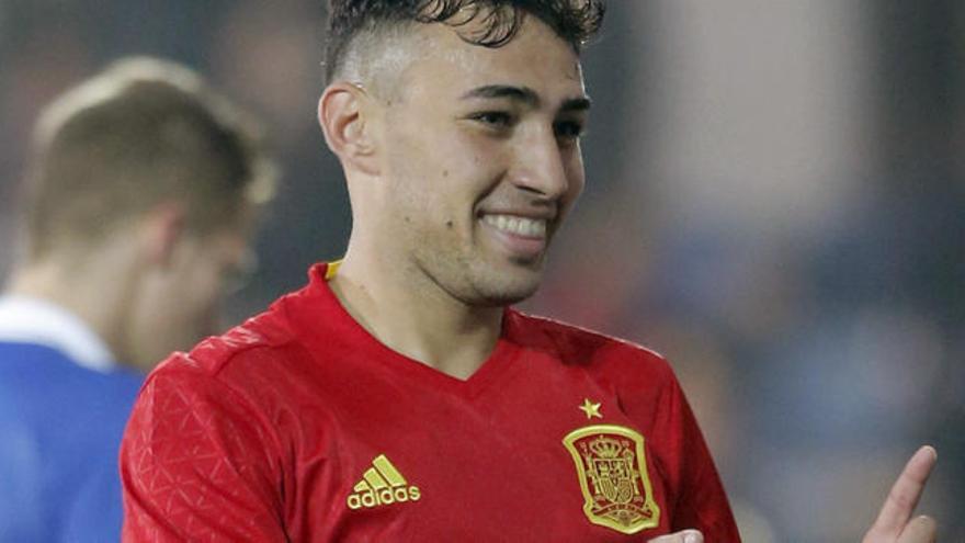 Munir El Haddadi debutó con España en un partido oficial y finalmente ha sido autorizado para jugar con Marruecos