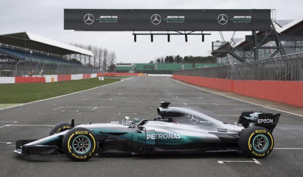 Presentación del nuevo monoplaza de Mercedes