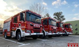 Confinats els veïns d’una urbanització a prop de Martorell per un incendi forestal