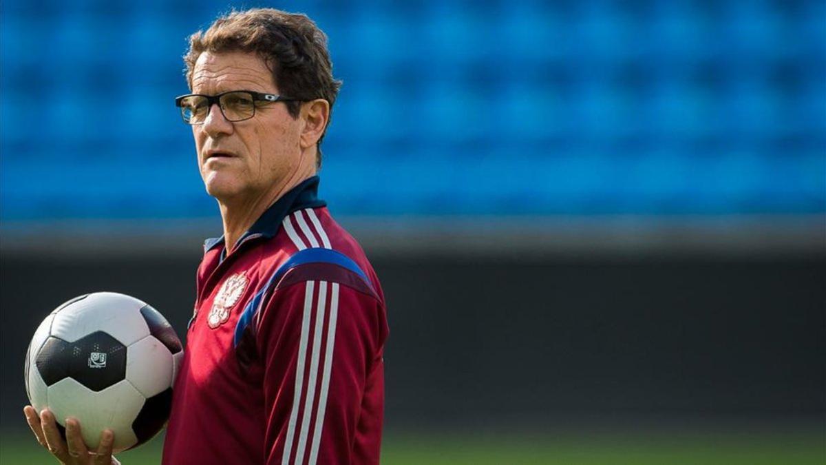 Fabio Capello durante su etapa como seleccionador de Rusia