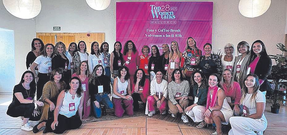 Participantes a las jornadas Top Women Talks.