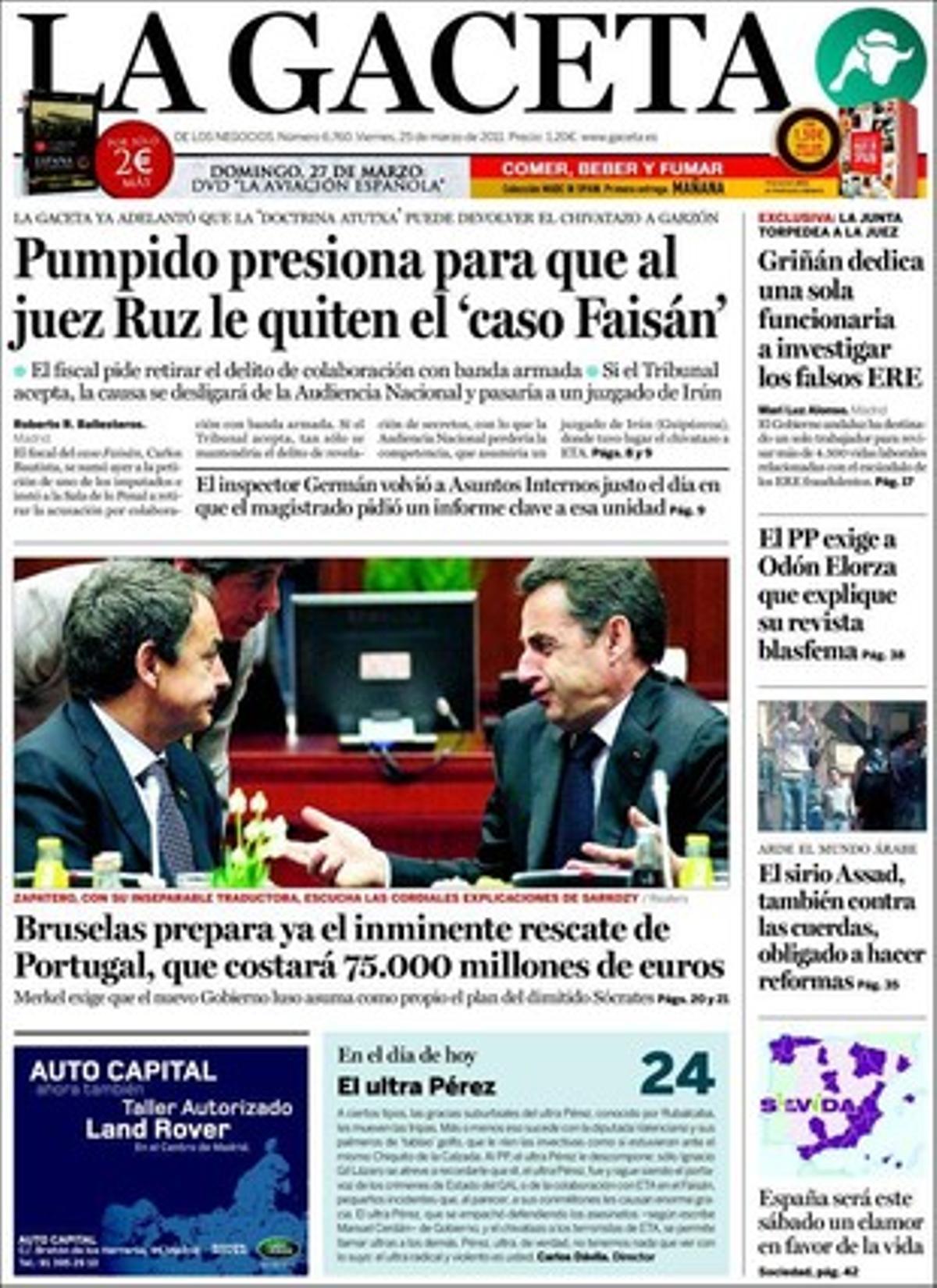 la gaseta 25-03-2011