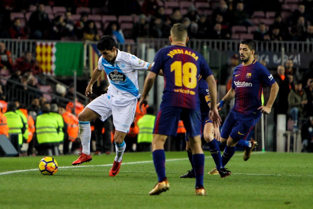 El Dépor sale goleado del Camp Nou