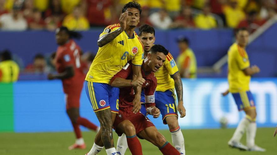 Colombia no se arruga ni contra Cristiano Ronaldo