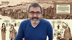 El profesor y dibujante de cómic Pedro Cifuentes.