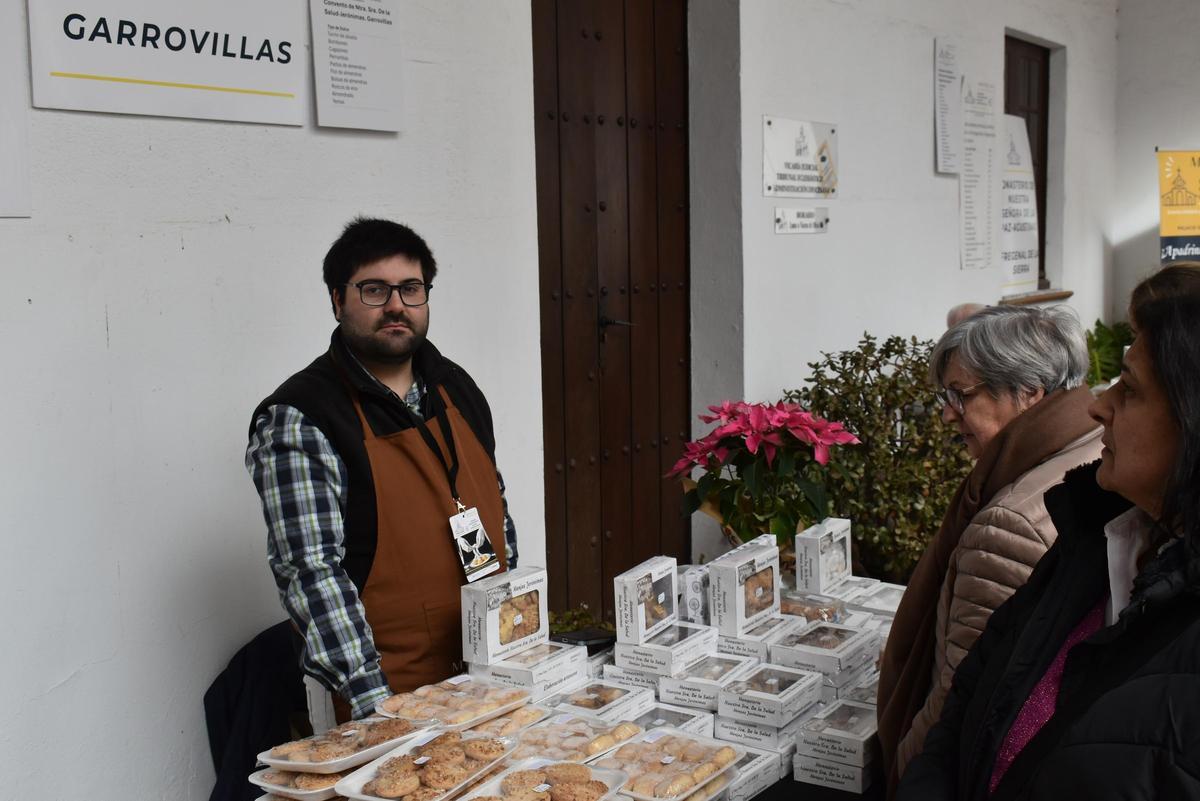 Jorge, vendedor, en Monacal.