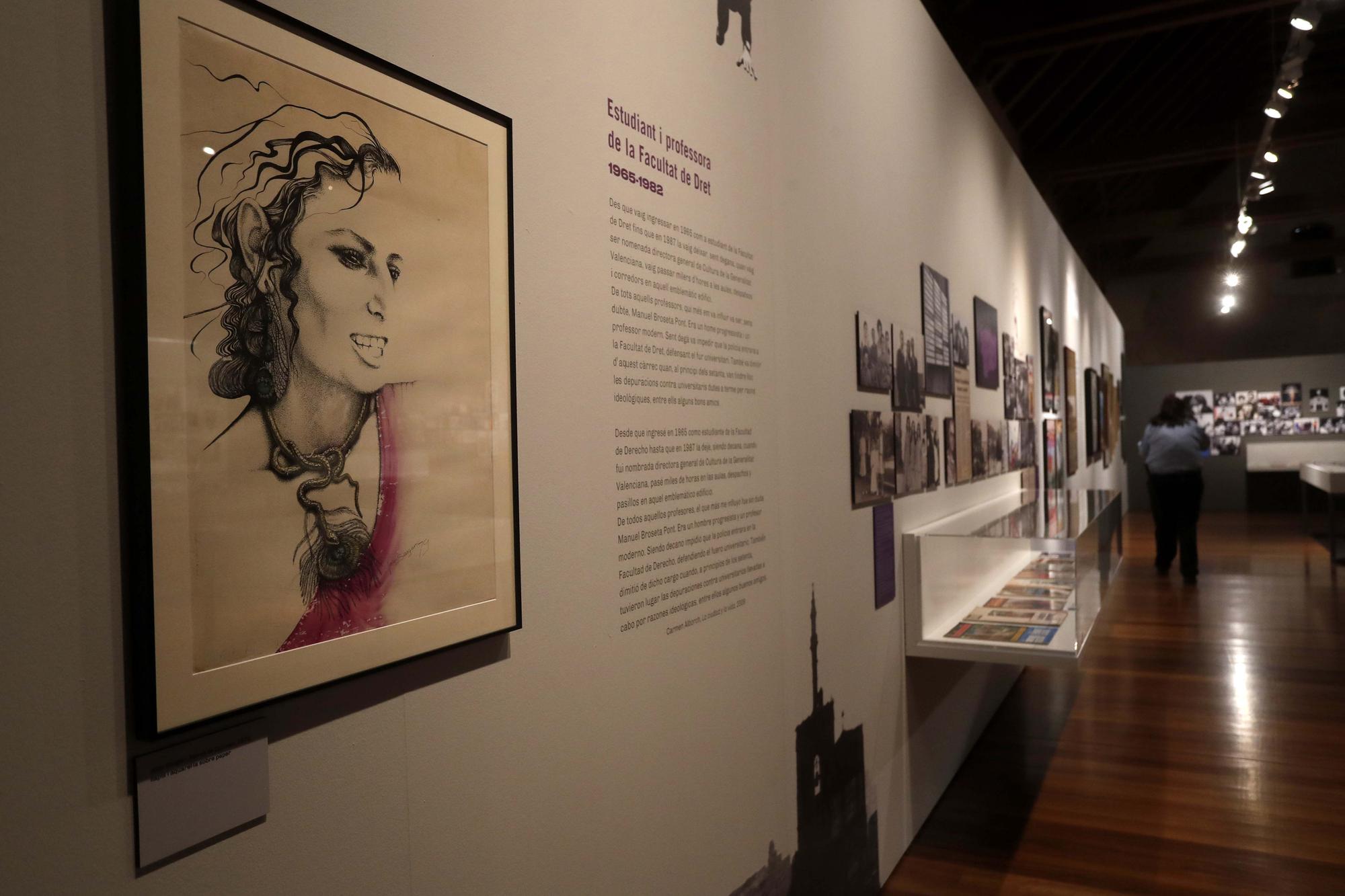 El universo de Carmen Alborch se expande en el Centre del Carme