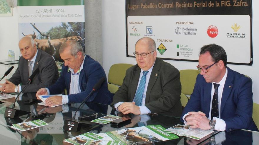 Presentación del Foro Ganadero, que se celebra este viernes en Zafra