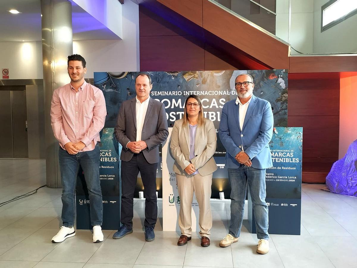 Abel Ghosheh , Óscar Hernández, Vanesa MArtín y Francisco García.