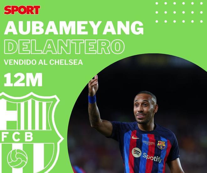 Aubameyang, vendido al Chelsea por 12 millones