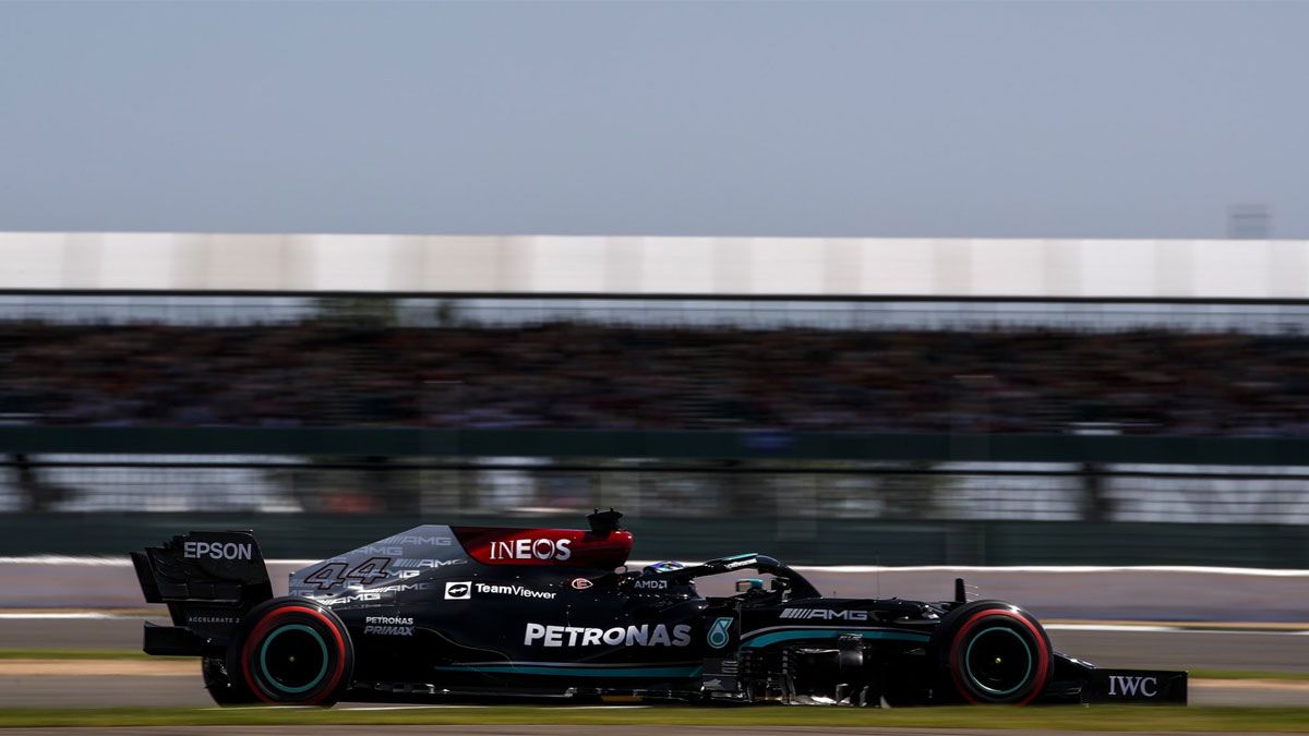 Hamilton ha logrado su octava victoria en Silverstone