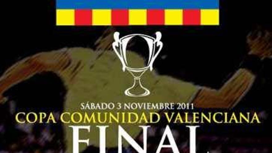 Cartel anunciador de la final.