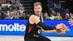 Andreas Obst, en el Eurobasket 2025