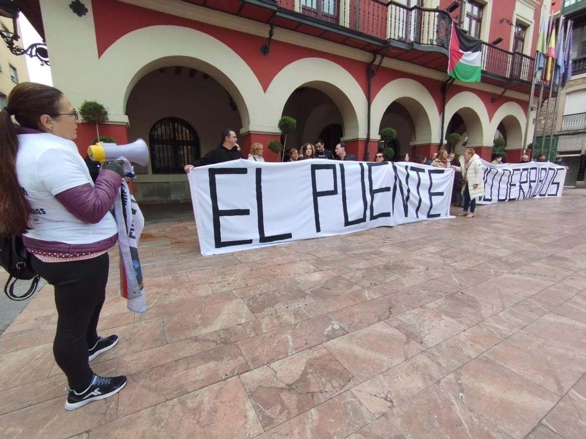 La protesta vecinal.