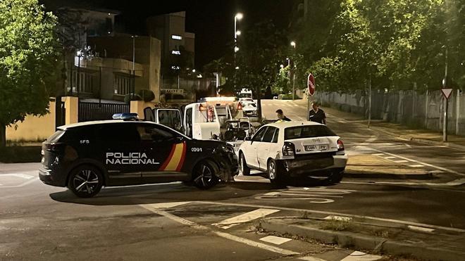 Persecución policial en Cáceres con dos detenidos