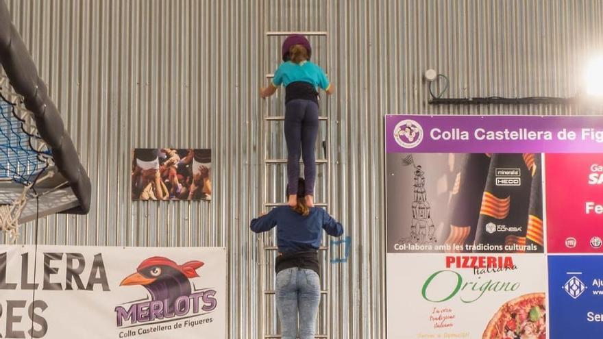 La Colla Castellera de Figueres suspèn assajos per la pujada de contagis