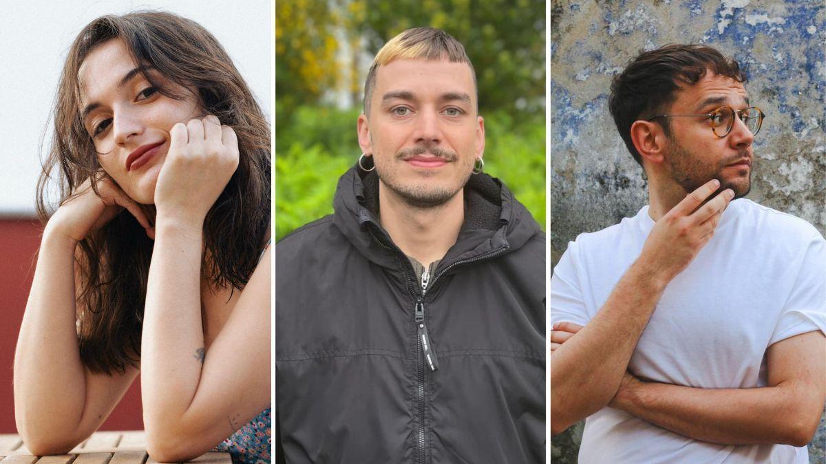 Sica Romero, Carlos Lixó e Ismael Ramos nunha fotomontaxe