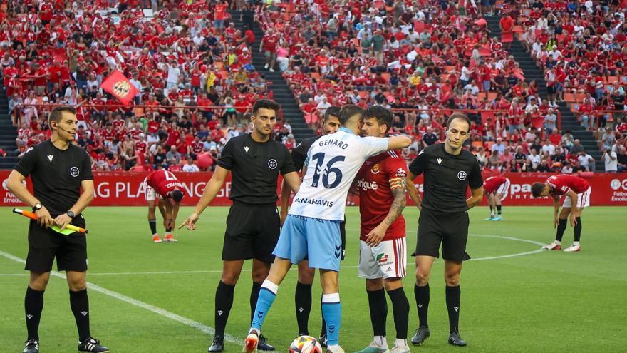 El Málaga CF se reencuentra con Eder Mallo, árbitro del ascenso