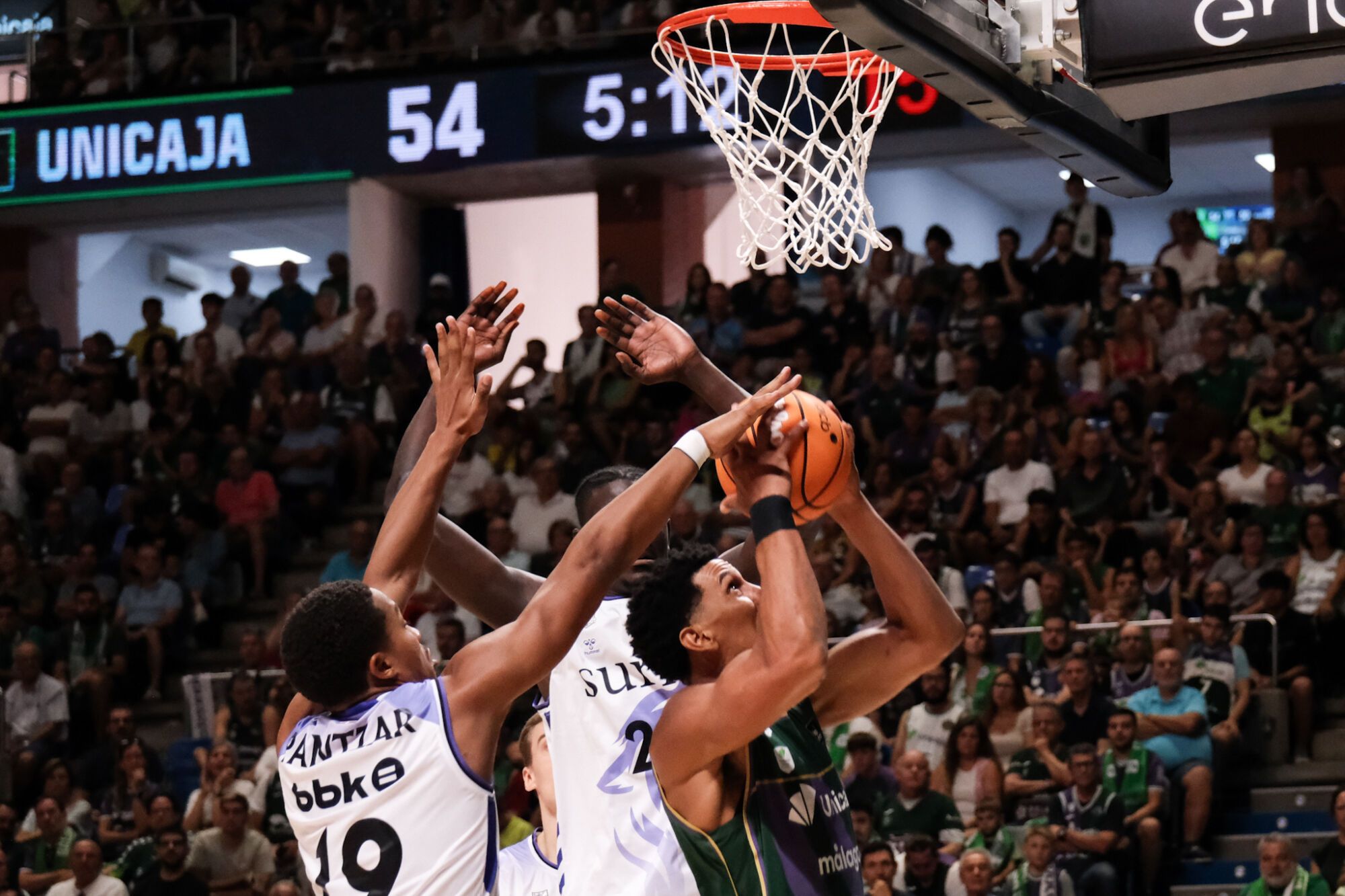 Unicaja - Surne Bilbao Basket, en imágenes