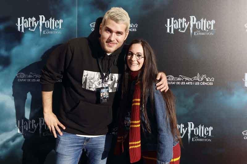 Photocall de la inauguración de la exposición de Harry Potter en València