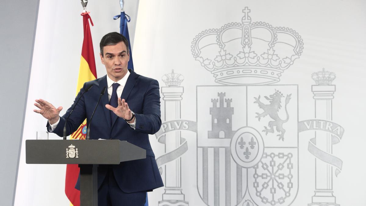 El presidente del Gobierno, Pedro Sánchez.