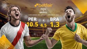 Perú vs. Brasil: horario, TV, estadísticas, clasificación y pronósticos