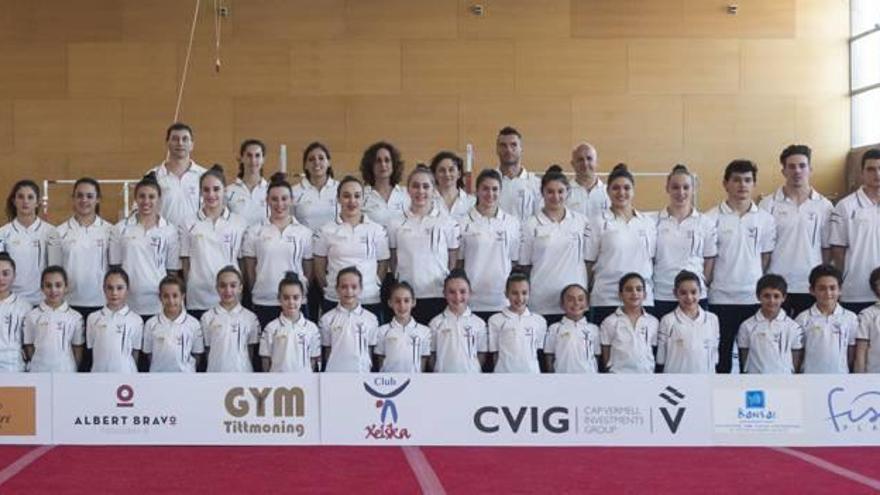 El Club Xelska presenta a sus gimnastas