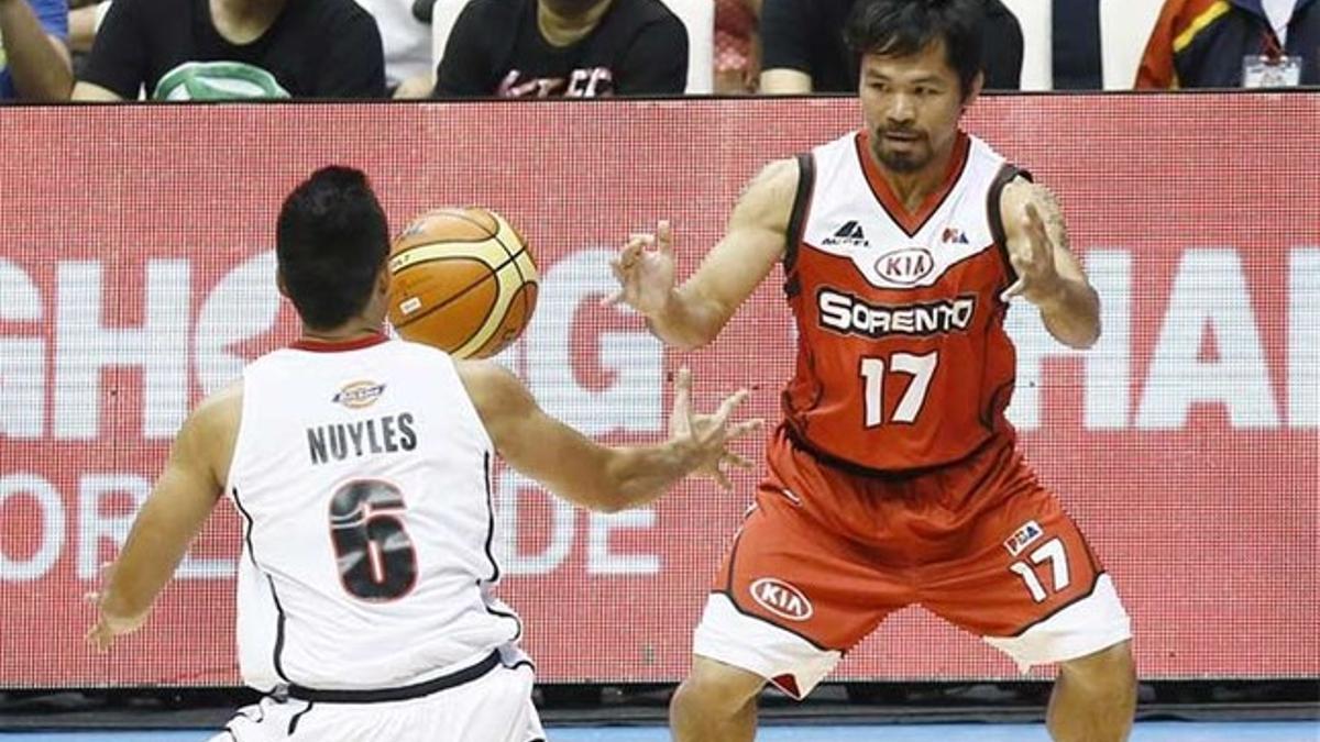 Pacquiao ha comenzado su aventura en el baloncesto filipino