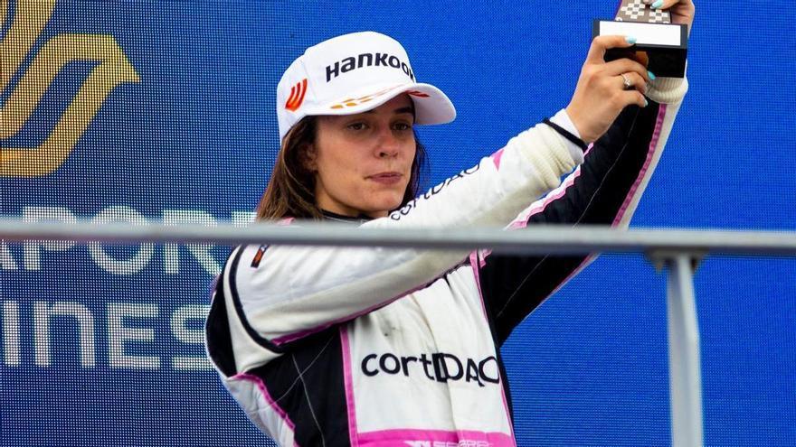 Marta García logra su primer podio del año en Singapur