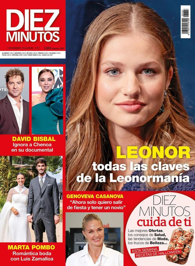 La princesa Leonor acapara todas las miradas en las portadas de hoy, 25 de octubre