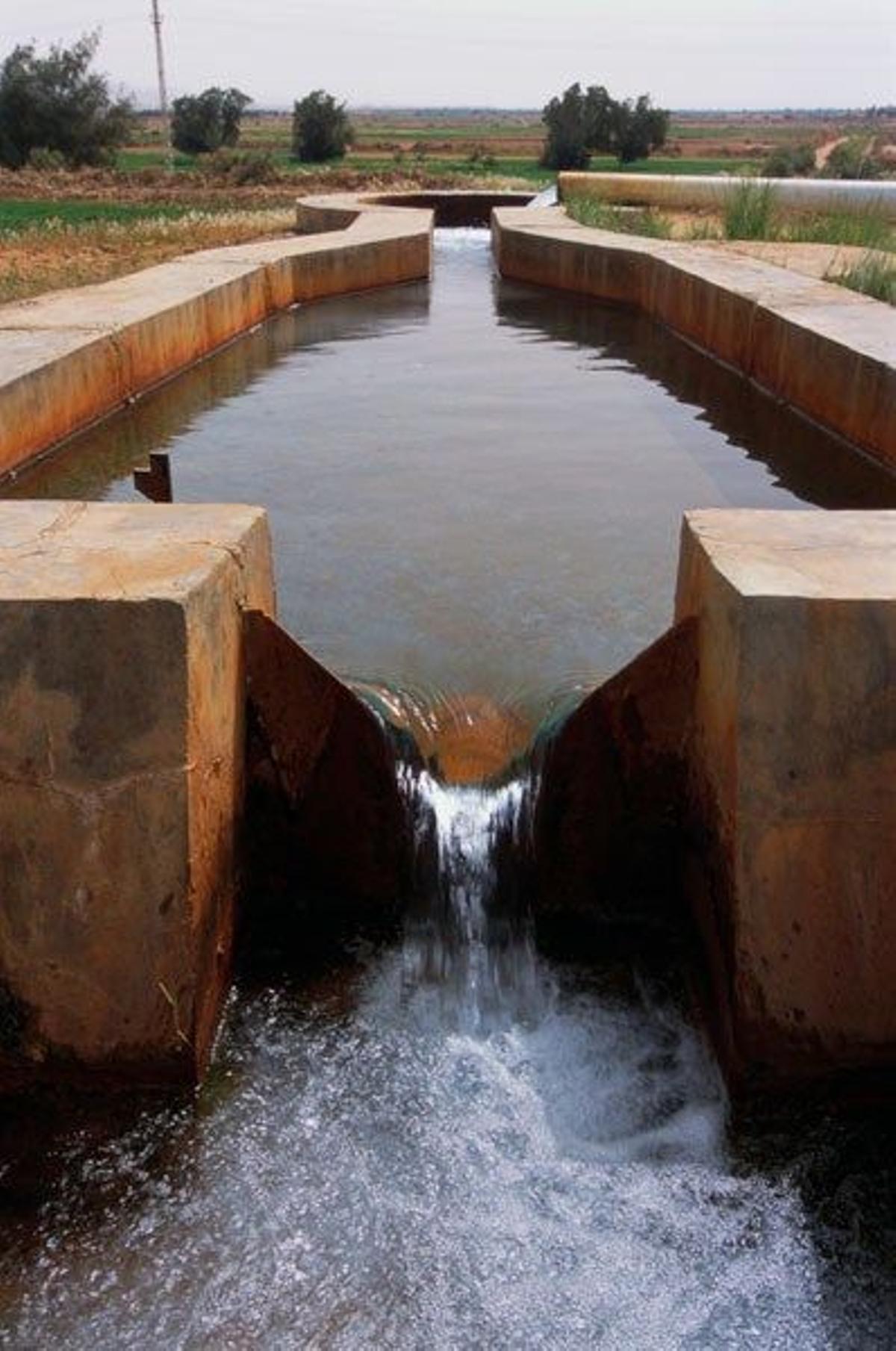 Acuífero en el oasis de Bahariya en Egipto.