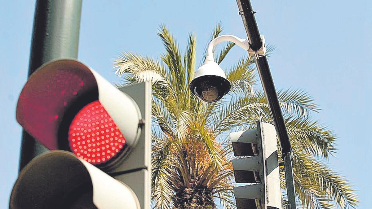 Cámaras de tráfico instaladas en Cartagena