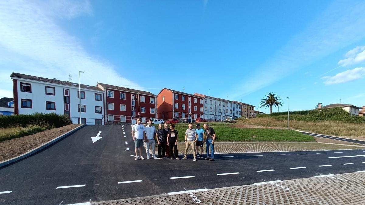 Inauguración del nuevo aparcamiento de Entrevías.