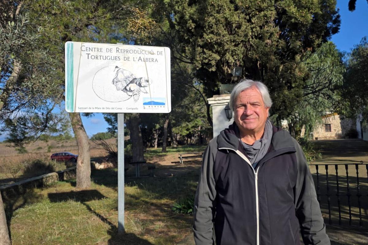 Joan Budó és cofundador i director del Centre de Reproducció de Tortugues de l’Albera