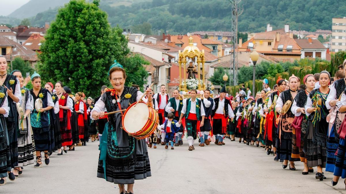 Fiestas de San Antonio en Cangas de Onís, en imagen de archivo.